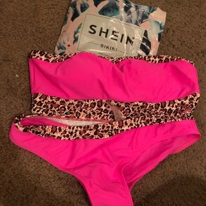 Pink bikini
